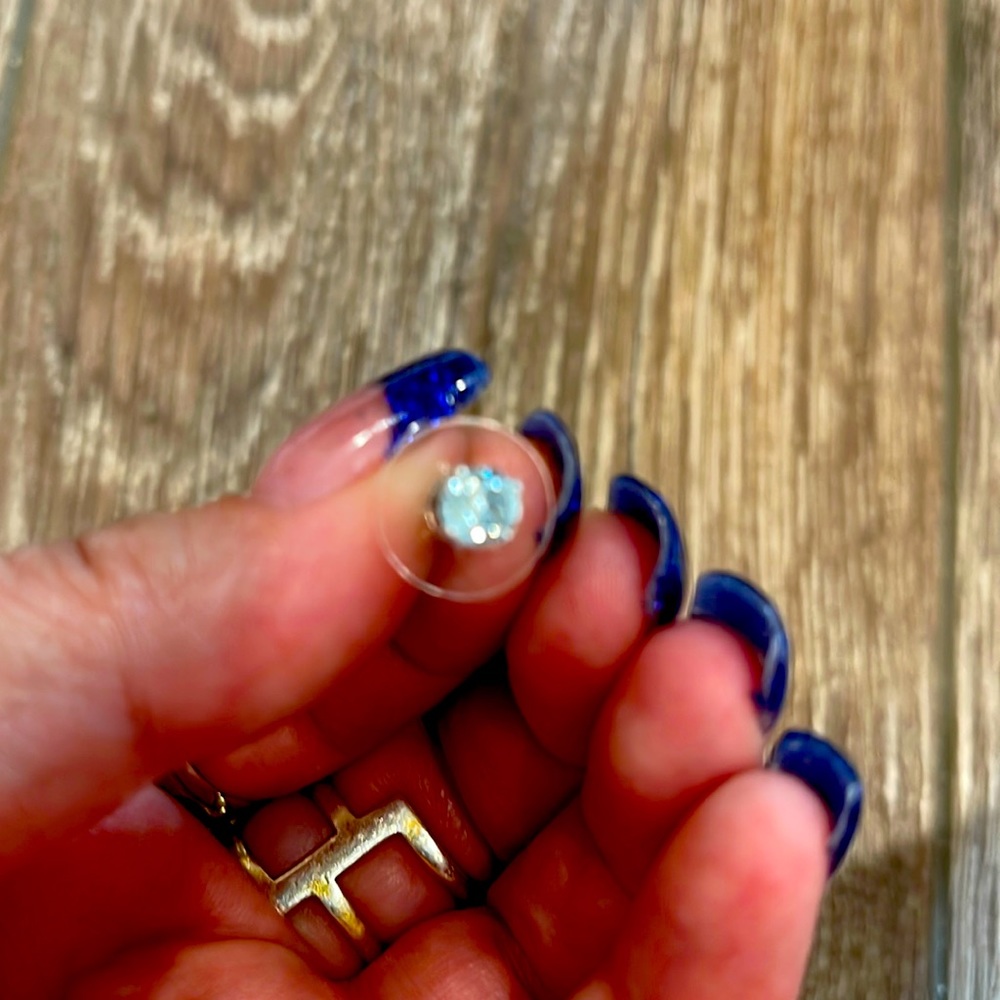 3 Sets of Genuine Gem Earrings